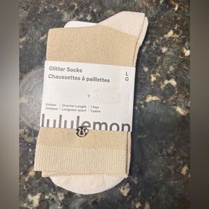 lululemon athletica Glitter Socks - Beige
